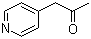 1-(4-Pyridyl)acetone molecular structure (CAS 6304-16-1)