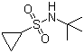 N-(tert-butyl)cyclopropanesulfonamide molecular structure (CAS 630421-42-0)