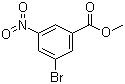 Methyl 3-bromo-5-nitrobenzoate molecular structure (CAS 6307-87-5)