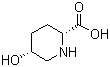 结构式 CAS# 63088-78-8, (2S,5S)-5-羟基哌啶-2-甲酸