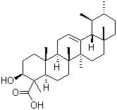 结构式 CAS# 631-69-6, beta-乳香酸