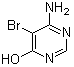 4-Amino-5-bromo-6-hydroxypyrimidine molecular structure (CAS 6312-71-6)