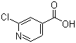 2-氯异烟酸分子结构 (CAS 6313-54-8)