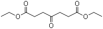 4-氧代庚二酸二乙酯分子结构 (CAS 6317-49-3)