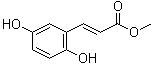 Methyl 2,5-dihydroxycinnamate molecular structure (CAS 63177-57-1)