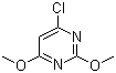 6-Chloro-2,4-dimethoxypyrimidine molecular structure (CAS 6320-15-6)