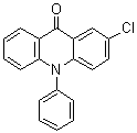 2-氯-10-苯基-9(10H)-吖啶酮分子结构 (CAS 6321-64-8)