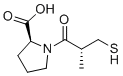 structure of CAS# 63250-36-2, Captopril EP Impurity F;Epicaptopril;(2S)-1-[(2R)-2-methyl-3-sulfanylpropanoyl]pyrrolidine-2-carboxylic acid
