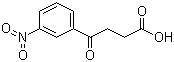 3-(3-硝基苯甲酰基)丙酸分子结构 (CAS 6328-00-3)