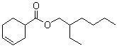 3-环己烯-1-羧酸 2-乙基己基酯分子结构 (CAS 63302-64-7)