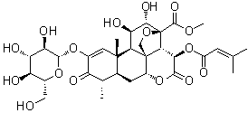 Bruceoside A molecular structure (CAS 63306-30-9)