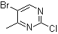5-Bromo-2-chloro-4-methylpyrimidine molecular structure (CAS 633328-95-7)