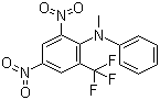 N-甲基-N-苯基-2,4-二硝基-6-(三氟甲基)苯胺分子结构 (CAS 63333-32-4)