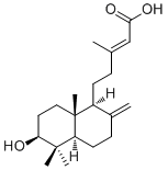 紫背金牛酸分子结构 (CAS 63399-38-2)