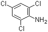 2,4,6-三氯苯胺分子结构 (CAS 634-93-5)