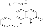 5-氯乙酰基-8-苄氧基-2(1H)-喹啉酮分子结构 (CAS 63404-86-4)