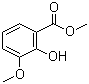 结构式 CAS# 6342-70-7, 3-甲氧基水杨酸甲酯