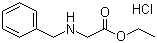 N-苄基甘氨酸乙酯盐酸盐分子结构 (CAS 6344-42-9)