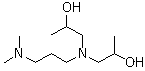 N,N-二甲基-N',N'-双(2-羟基丙基)-1,3-丙二胺分子结构 (CAS 63469-23-8)