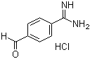 结构式 CAS# 63476-93-7, 4-甲酰基苯甲脒盐酸盐