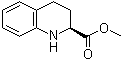 结构式 CAS# 63492-82-0, (S)-1,2,3,4-四氢-2-喹啉羧酸甲酯