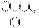 Methyl (benzhydrylsulfinyl)acetate molecular structure (CAS 63547-25-1)