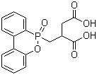 [(6-Oxido-6H-dibenz[c,e][1,2]oxaphosphorin-6-yl)methyl]butanedioic acid molecular structure (CAS 63562-33-4)