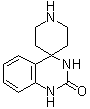 Spiro[piperidine-4,4'(1'H)-quinazolin]-2'(3'H)-one molecular structure (CAS 635713-68-7)