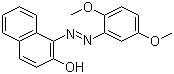 溶剂红 80分子结构 (CAS 6358-53-8)
