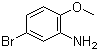 4-Bromo-2-aminoanisole molecular structure (CAS 6358-77-6)