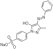 Acid Yellow 11 molecular structure (CAS 6359-82-6)