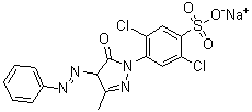 酸性黄 14分子结构 (CAS 6359-97-3)