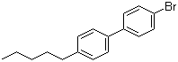 4-Bromo-4'-pentylbiphenyl molecular structure (CAS 63619-59-0)