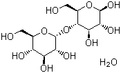 D-(+)-Maltose monohydrate molecular structure (CAS 6363-53-7)