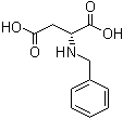 N-苄基-D-天冬氨酸分子结构 (CAS 6367-42-6)