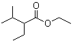 Ethyl 2-ethyl-3-methylbutanoate molecular structure (CAS 63791-85-5)