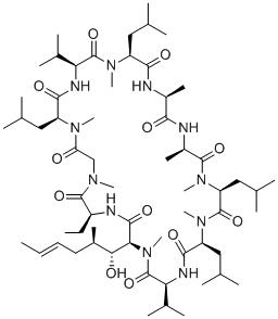 Cyclosporin E molecular structure (CAS 63798-73-2)
