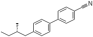 (S)-4'-(2-Methylbutyl)[1,1'-biphenyl]-4-carbonitrile molecular structure (CAS 63799-11-1)