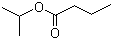 Isopropyl butanoate molecular structure (CAS 638-11-9)