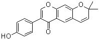 刺桐素 A分子结构 (CAS 63807-86-3)