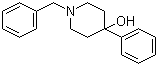 结构式 CAS# 63843-83-4, 1-苄基-4-苯基哌啶-4-醇