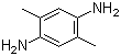 structure of CAS# 6393-01-7, 2,5-Dimethyl-1,4-benzenediamine;2,5-Dimethyl-p-phenylenediamine; 2,5-Diamino-p-xylene