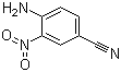 4-Amino-3-nitrobenzonitrile molecular structure (CAS 6393-40-4)