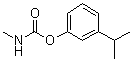 3-异丙基苯基 N-甲基氨基甲酸酯分子结构 (CAS 64-00-6)