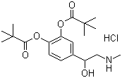 盐酸地匹福林分子结构 (CAS 64019-93-8)
