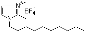 1-Decyl-2,3-dimethyl-1H-imidazolium tetrafluoroborate molecular structure (CAS 640282-11-7)