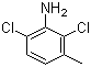 structure of CAS# 64063-37-2, 2,6-Dichloro-3-methylaniline