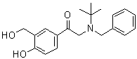 Benzylsalbutamon molecular structure (CAS 64092-10-0)