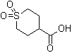 结构式 CAS# 64096-87-3, 1,1-二氧代六氢噻喃-4-羧酸