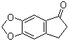 结构式 CAS# 6412-87-9, 5,6-亚甲基二氧-1-茚酮